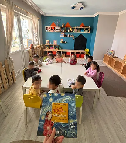 Blue Class - Türkçe dil etkinliği